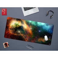 Nebula Gaming Desk Mat, Universe Gaming Desk Pad,Space Mouse Pad XXL,Keyboad mat pad, Play Mat