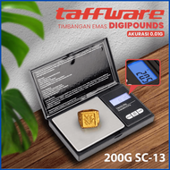 COD Taffware Digipounds Pocket Scale Timbangan Mini 0.01g / timbangan emas digital mini / Timbangan