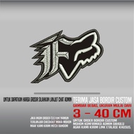 FOX MOTORCROSS LETTER F PATCH EMBROIDERY LOGO/ EMBLEM | HP-47