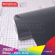 Skotlet abu dark grey mate doff Glossy transparan Scotlet abu abu Sticker Gloss Kilap Decal Vinyl Me