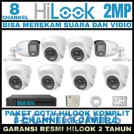 Techtronics | HILOOK CCTV PACKAGE 2MP 8 CHANNEL 8 CAMERA TURBO HD CCTV AUDIO CAMERA
