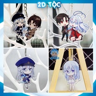Transparent Mica Keychain with Sharp 2-Sided Print Anime Manga Light Novel 86 Eighty Six – Anime Acc
