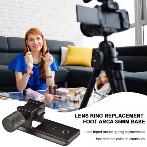 Lens Support Collar Tripod Mount Ring Replacement Base Foot Stand for Sony FE 100-400mm F/4.5-5.6 GM