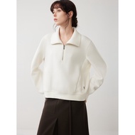 Elle | Soft & Textured Zip-Up Hoodie for Women