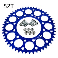 สำหรับ Yamaha YZ WR 125 250 WR 250F 450F อลูมิเนียมทั้งหมด 7075 โซ่เฟืองฟันเฟือง