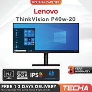 LENOVO ThinkVision P40w-20 | 39.7" 5K2K WUHD | IPS Ultra-Wide Curved Monitor