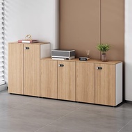 【FYS】Office File Cabinet Low Cabinet Locker Wooden Partition File Cabinet with Combination Lock File