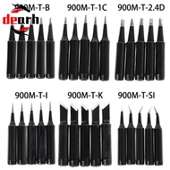 {DRHT} 5PCS Solder Soldering Iron Tip 900M-T  Free For Hakko Saike 936 852d+ 909D