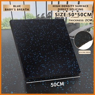 ¤ Gym rubber floor mat cushioning mat soundproof floor barbell dumbbell mat sports function rubber