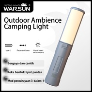 Warsun LT300 outdoor atmosphere light, clover tent light, multi-function flashlight