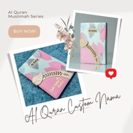ASLI Al Quran Custom Nama Al Quran Wanita AlQuran Hafalan Al Quran