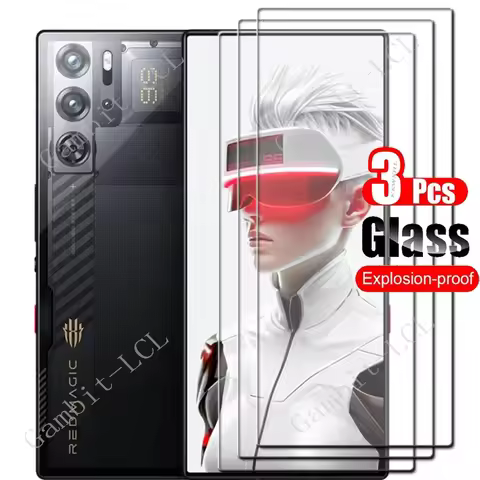 1-3PCS Tempered Glass For ZTE Nubia Red Magic 9S Pro+ 6.8" Protective Film ON RedMagic 9 Plus RedMag