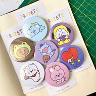 Bt21 pins can choose 4 cm characters