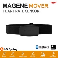 jam pintr [Ready Stock]Magene HRM Heart Rate Dual Mode ANT+ Bluetooth 4.0 Heart Rate Sensor Monitor 