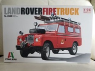 ITALERI 1/24 LAND ROVER FIRE TRUCK 越野路華 消防車