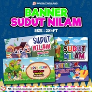 BANNER SUDUT NILAM 4' x 2'