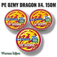 OZMY DRAGON X4 PE STRING. LENGTH 150M. FISHING LINE