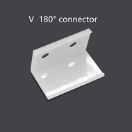 LED 50cm Aluminium Channel for Led Strip V/U Shape Aluminum Profile with Diffuser Milky PC CoverLED