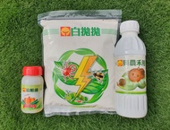【無毒驅蟲組合】白拋拋+哈帕油+禾用 驅趕紅蜘蛛 青蟲 小蝸牛 介殼蟲 蚜蟲 矽藻土 玫瑰 觀葉 絨葉 鹿角蕨