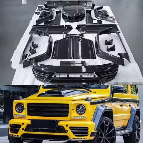 MS Style Full Wide Body Kit Facelift Bumper for Ben-z W463 G Wagon ~MG G63 G65