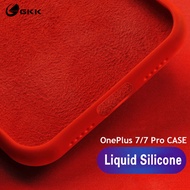 Oneplus 6 6t 7 pro Case Liquid Silicone Soft TPU case