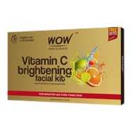 VITAMIN C BRIGHTENING /Ubtan radiance FACIAL KIT FOR BRIGHTER SKIN - PACK OF 7 Get Brighter & Even T