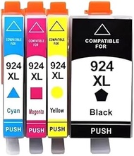 1 Set 924XL 924 Ink Cartridge Compatible for OfficeJet Pro 8135e 8134e 8132e 8122e 8124e 8125e 8120e