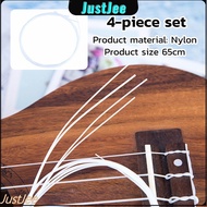 JustJee 6Pcs/Set Acoustic Guitar String Set for Bass Ukulele Classical Guitar