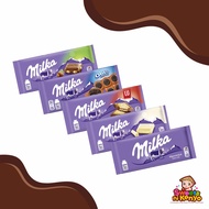 [BUY 1 TAKE 1] MANY FLAVORS AVAILABLE! Milka 100g Milk Chocolate / Oreo / Hazelnuts Chocolate Bars ;