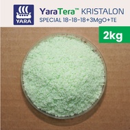 [2kg] Baja Yara YaraTera Kristalon Special 18-18-18+3MgO+TE