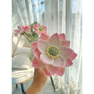 LOTUS FLOWER CROCHET Knitted LOTUS FLOWER/