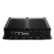 WEIDIAN Industrial Fanless Mini Desktop PC Core i7 8GB RAM Mini PC Win 11 / Linux, Mini Industrial P