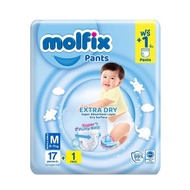 แพมเพิส Molfix กางเกงผ้าอ้อมสำเร็จรูป ชาย-หญิง (ห่อเล็ก)