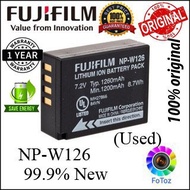 Fujifilm NP-W126 / W126S  Battery (Used) for Digital Cameras
