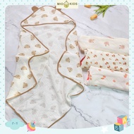 Newborn blanket with belt, cool, soft, smooth, multi-purpose, extremely absorbent CU01 [75x75cm]