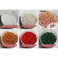 Manik Mote Payet Pasir Bulat Jepang MGB 60 80 4mm 30 gr PER PON