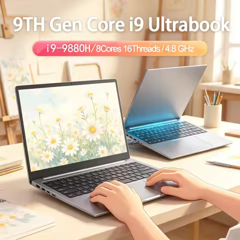 Lazing 15.6 Inch Laptop Intel Core I9-12900H/i9-10885H Windows 11 Pro 2DDR4 2M.2 SSD Ultrabook Compu