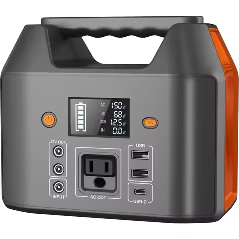 #For Portable Power Station 150W 155Wh Solar Generator 110V 42000mAh Portable Power Bank w/AC Outlet