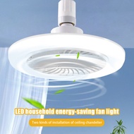Bathroom Ceiling Fan Energy-saving Bladeless Ceiling Fan with Led Light Remote Control Quiet Operation 3 Speed Settings Perfect for Homes