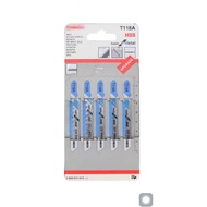 JIGSAW BLADE T118A For Steel 5pc