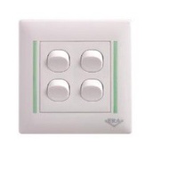 ERA 4 GANG 1 WAY / 4 BUTTONS SWITCH