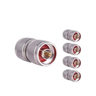 5pcs set of N connector N type both ends male doffer antenna coaxial cable extension (not applicable)