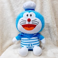Boneka Doraemon Sailor Boneka Doraemon Baju Garis Topi