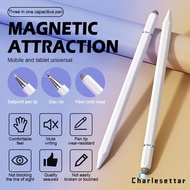 3 in 1 Capacitive Stylus Pen Magnetic For iPad Matepad Phone Android Touch Screen Pencil