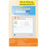 Kanji N5 Japanese Language Book