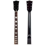 22 Frets Electric Guitar Neck For Gibson Les Paul LP Guitar Parts Black Canada Maple Guitar Accessor