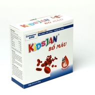 KIDSJAN Blood Supplement - Iron Supplement, Reduce Symptoms of Iron Deficiency Anemia (Box of 4 Blis