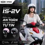 Genuine HJC XPEED IS-2V Half Head Helmet, With 95% UV Protection Acoustic Goggles, Compact Form for 