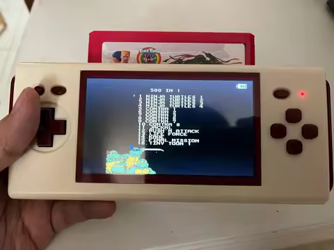 NEW Handheld Game Console Nostalgic Built-in 112 Games 4.3 Inch HD Large Screen Compatible With FC Y