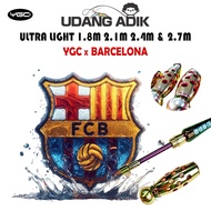 YGC Joran Teleskopik 3/7 Ultra Light 1.8m 2.1m 2.4m 2.7m (BARCELONA) Udang Galah Telescopic Rod Praw